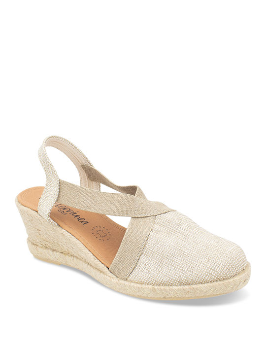 Mediterranean Espadrile dama în culoarea Bej