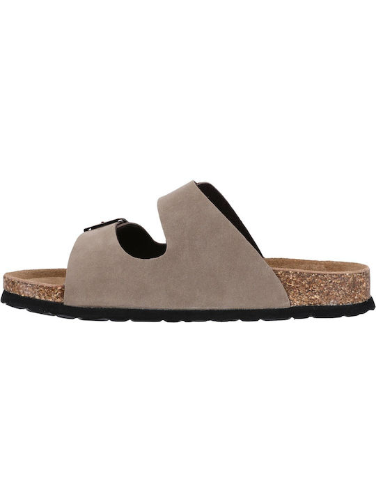 Cruz Women's Flat Sandals in Beige Color