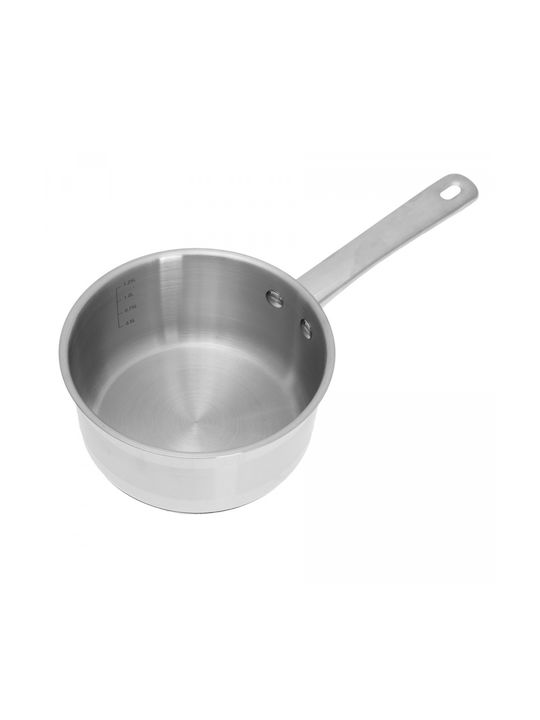KING Hoff Κατσαρολάκι Γάλακτος από Αλουμίνιο 1.5lt / 16cm