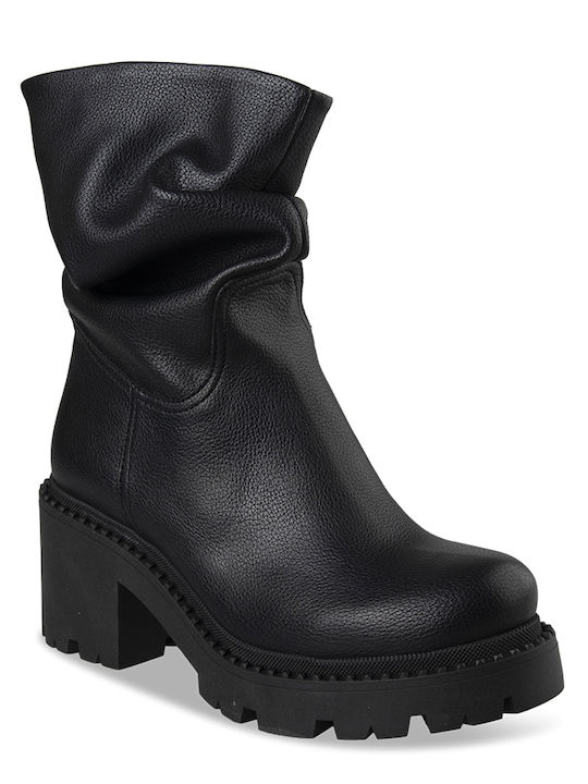 Tsouderos Shoes Women's Ankle Boots Black