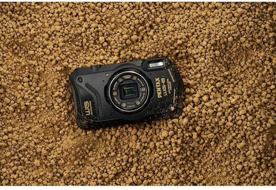 Ricoh Pentax WG-8 Compact Φωτογραφική Μηχανή 20MP Οπτικού Ζουμ 5x με Οθόνη 3" και Ανάλυση Video Full HD (1080p) Μαύρη