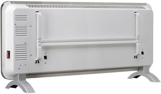 Concept Θερμοπομπός Δαπέδου 2000W με Ηλεκτρονικό Θερμοστάτη Λευκό