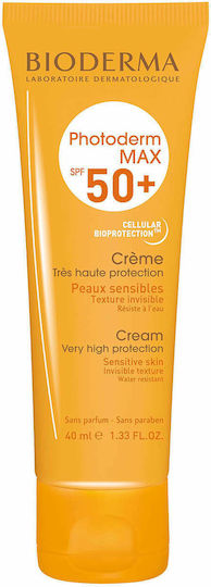 Bioderma Waterproof Sunscreen Cream Face SPF50+ 40ml