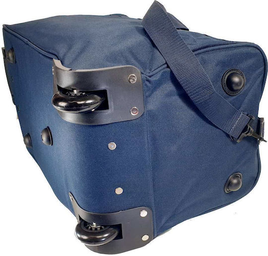 RCM Sack Voyage Back 94lt Blue with Wheels Fabric L73xW34xH38cm