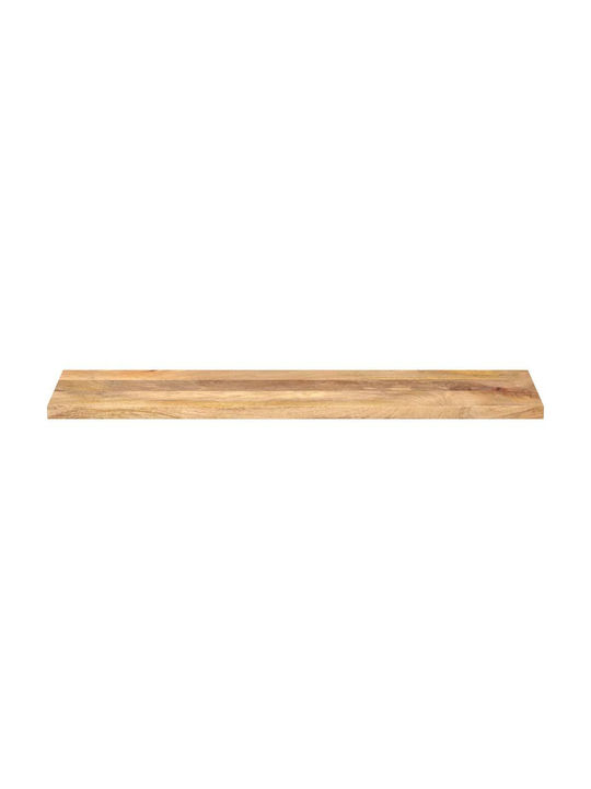vidaXL Правоъгълена Повърхност на масата Масивно дърво Mango - Brown 100x30x2.5см 371438 1бр