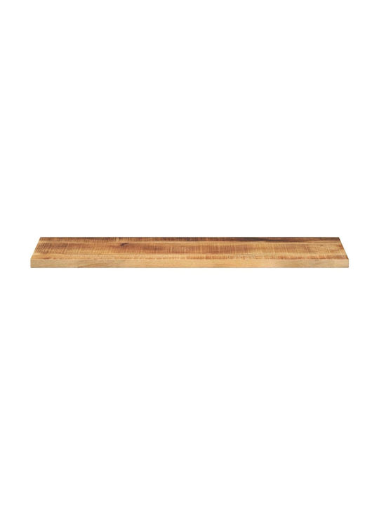 vidaXL Rectangular Table Surface made of Solid Wood Mango - Brown 110x40x2.5cm 371310 1pcs