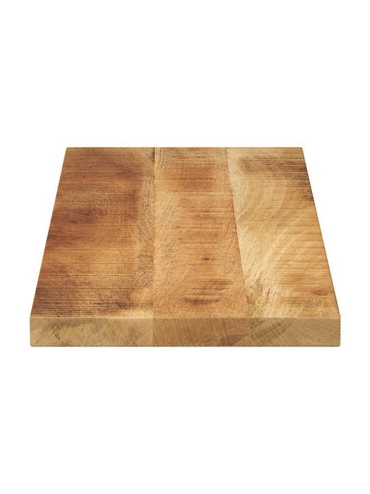 vidaXL Правоъгълена Повърхност на масата Масивно дърво Mango - Brown 70x40x3.8см 371382 1бр