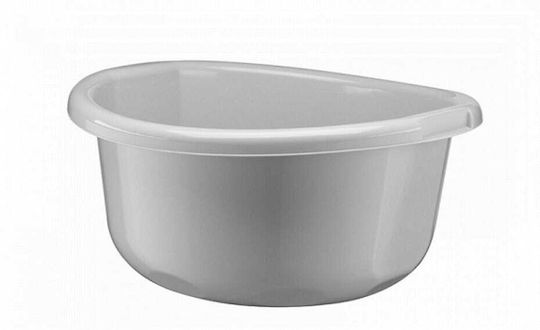 Kadax Λεκάνη Στρογγυλή Χωρητικότητας 15lt Γκρι