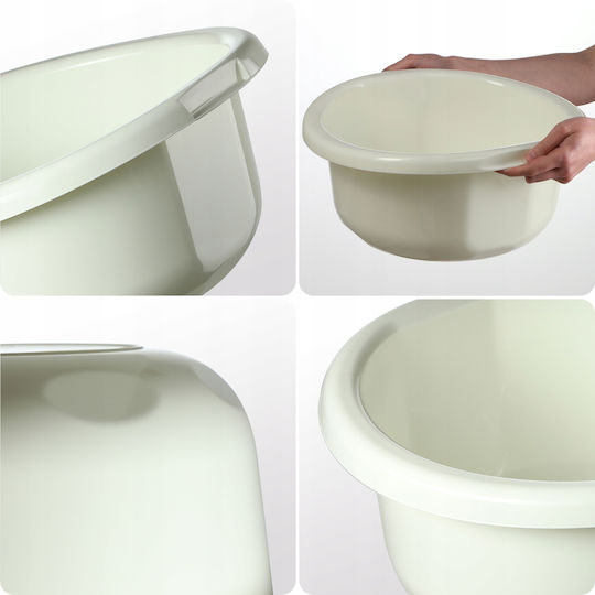 Kadax Lavoar Rotund Capacitate 11lt Alb