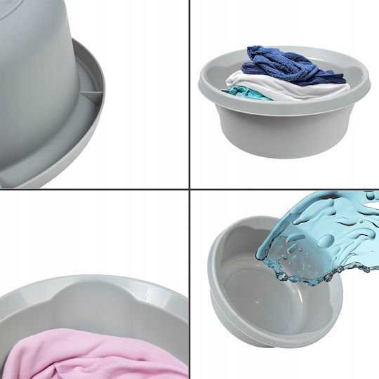 Kadax Schüssel Rund Kapazität 4Es Gray