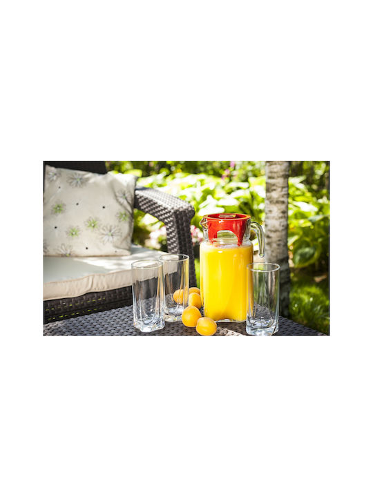 Kadax Set of Glasses Cocktail/Drinking made of Glass 380ml 6pcs