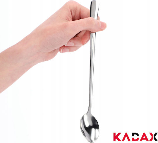 Kadax Löffelset Kaffee/Tee Edelstahl Silber 4Stück