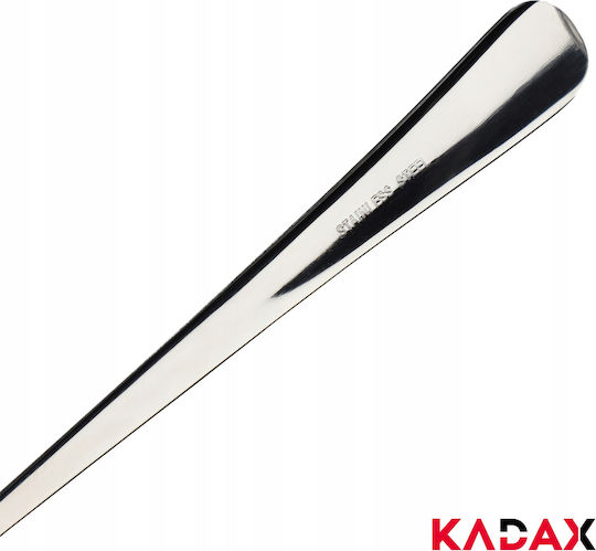 Kadax Löffelset Kaffee/Tee Edelstahl Silber 3Stück