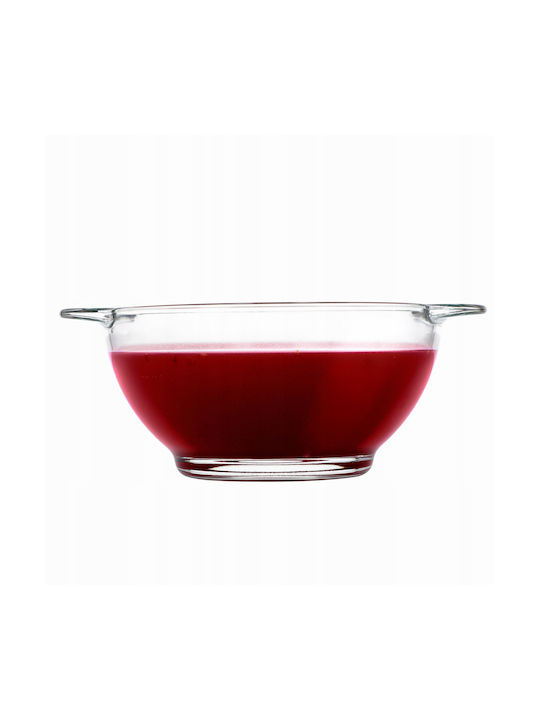 Kadax Bol de Servire Rotund Sticlă Transparent 6buc