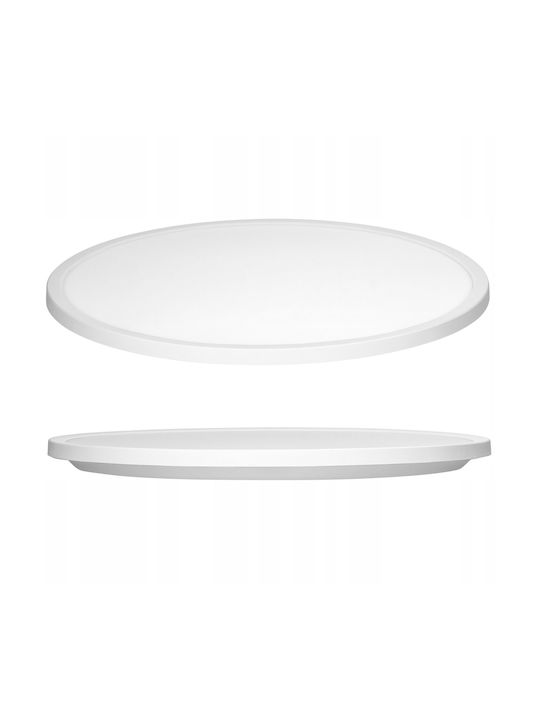 Adviti Deckenleuchte Weiß mit Integrierter LED und Fernbedienung