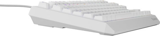 Genesis Thor 230 TKL Ασύρματο Gaming Μηχανικό Πληκτρολόγιο Tenkeyless με Outemu Red διακόπτες και RGB φωτισμό (Αγγλικό US) Λευκό