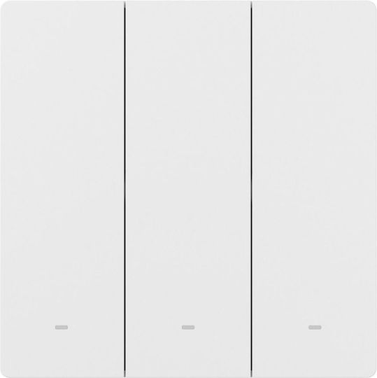 Sonoff M53c86w Стенен Превключвател Wi-Fi Тройна с Бял Рамка