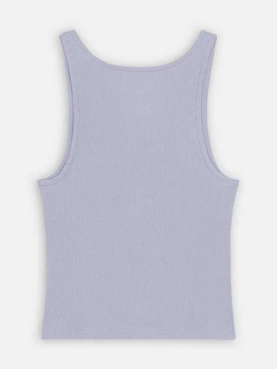 Yorktown Women's Summer Cotton Sleeveless Top Cosmic Sky