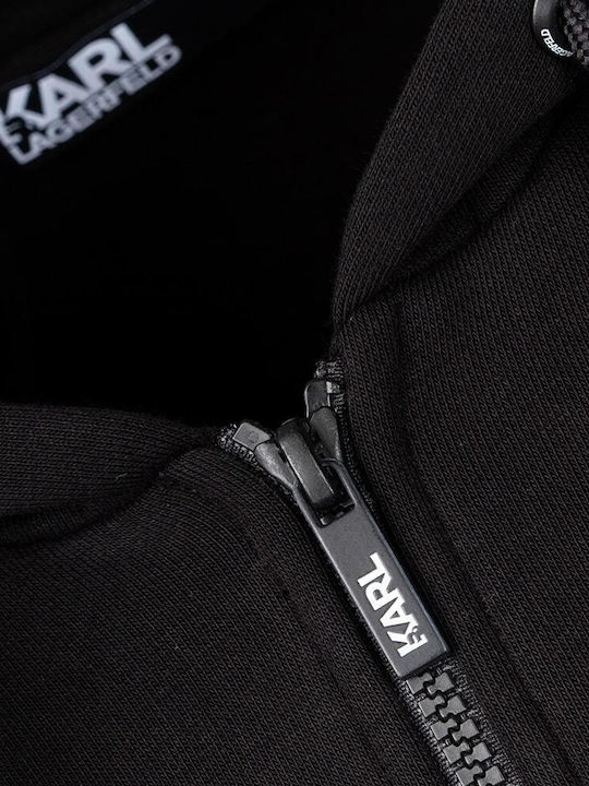 Sweatshirt with Hood Black