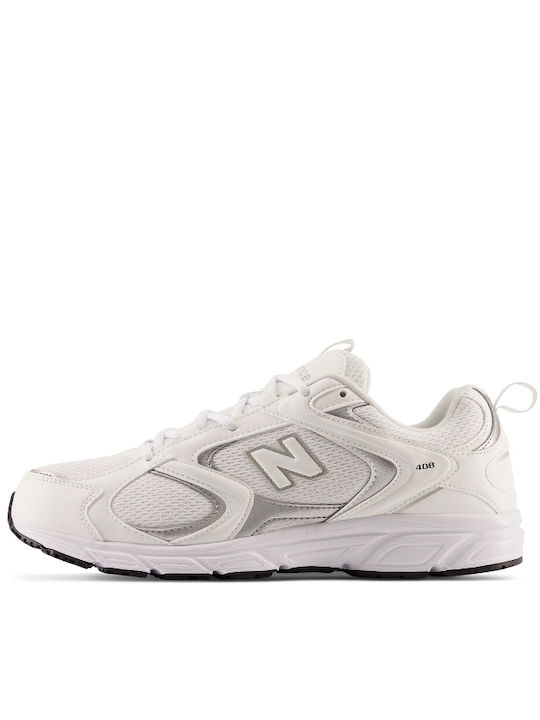 New Balance 408 Sneakers Λευκό / Ασημί