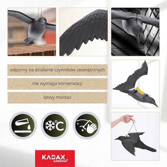 Kadax Απωθητικό Ομοίωμα Πουλιών 0.56x0.56m
