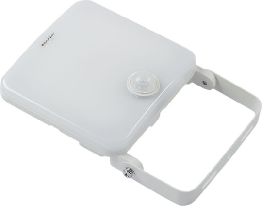 Greenie Στεγανός Προβολέας LED 30W Φυσικό Λευκό 4000K με Αισθητήρα Κίνησης και Τηλεχειριστήριο IP65