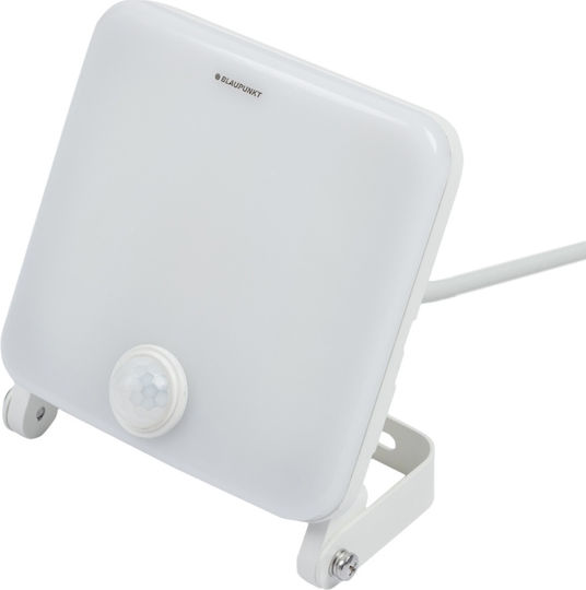 Greenie Στεγανός Προβολέας LED 30W Φυσικό Λευκό 4000K με Αισθητήρα Κίνησης και Τηλεχειριστήριο IP65
