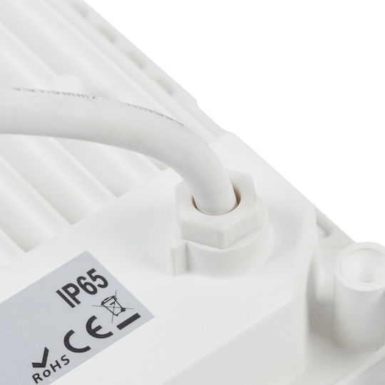 Greenie Στεγανός Προβολέας LED 30W Φυσικό Λευκό 4000K με Αισθητήρα Κίνησης και Τηλεχειριστήριο IP65