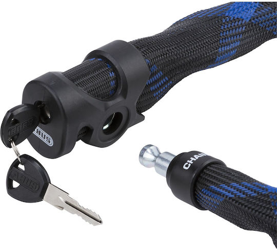 Abus Ivera Chain Bicycle Cable Lock with Key Black
