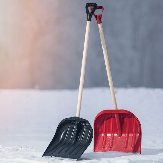 Kadax Snow Shovel with Wooden Handle