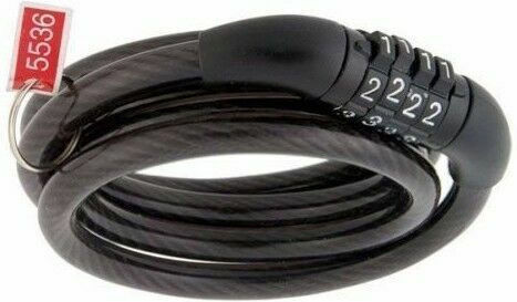 Master Lock 8221 Bicycle Cable Lock with Combination Black