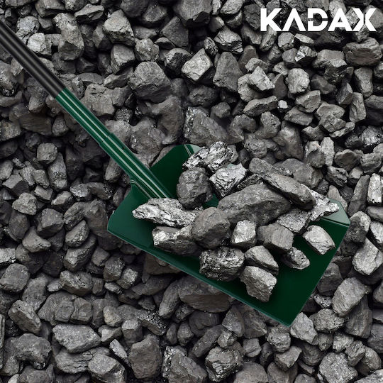 Kadax Schaufel für Kohle mit Holzstiel 140cm