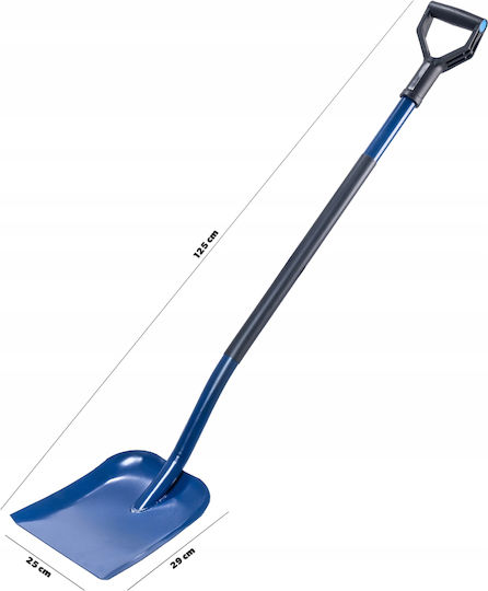 Kadax Φτυάρι Άμμου με Κοντάρι 125cm και Πλαστική Λαβή