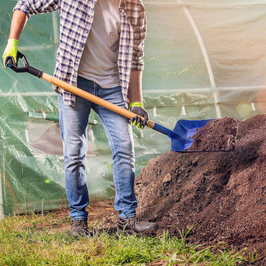 Kadax Coal Shovel with Wooden Shaft 122cm