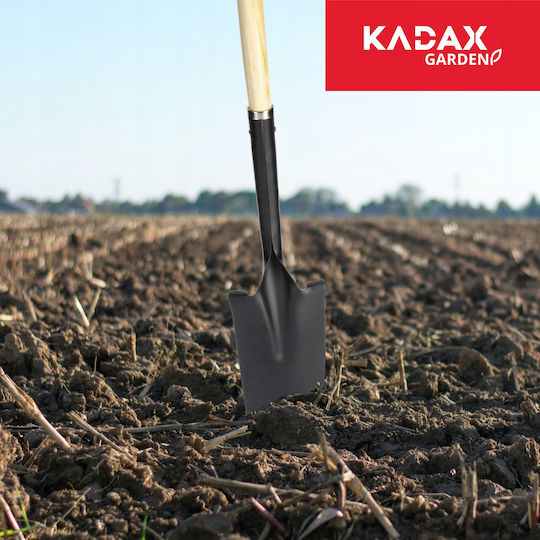 Kadax Φτυάρι με Κοντάρι 110cm και Πλαστική Λαβή