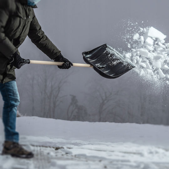 Kadax Snow Shovel with Metal Handle