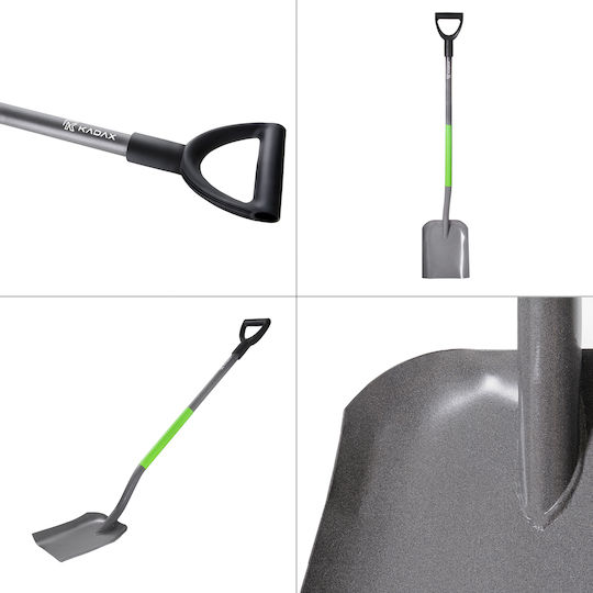 Kadax Lopată de nisip cu Coada 123cm și Mâner din Metal
