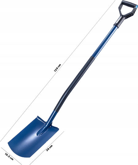 Kadax Shovel with Shaft 125cm and Plastic Handle