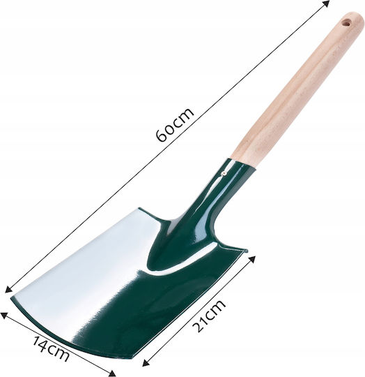 Kadax Φτυάρι με Ξύλινο Κοντάρι 60cm