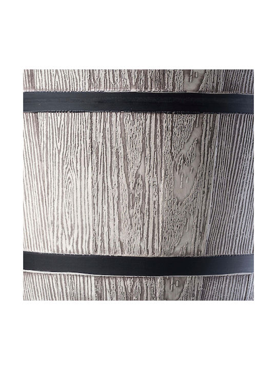 Kadax Topf Trommel Kunststoff Light Gray 40cm.