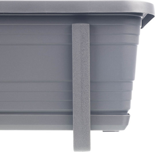 Kadax Planter Box Plastic Gray 60cm.