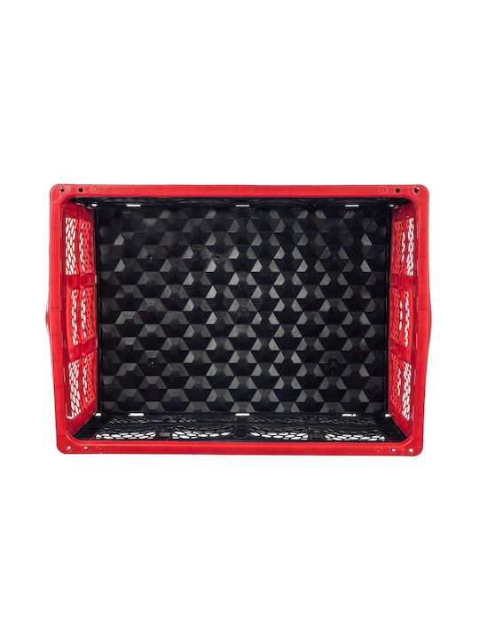 Kadax Coș de Depozitare Plastic Negru 32lt 1buc