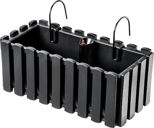Kadax Self-watering Pot Plastic Anthracite 38cm.
