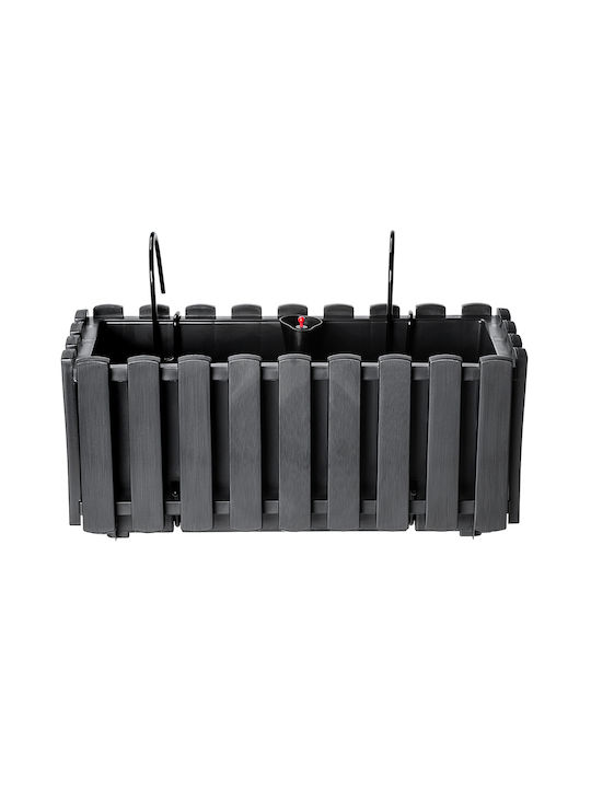 Kadax Self-watering Pot Plastic Anthracite 38cm.