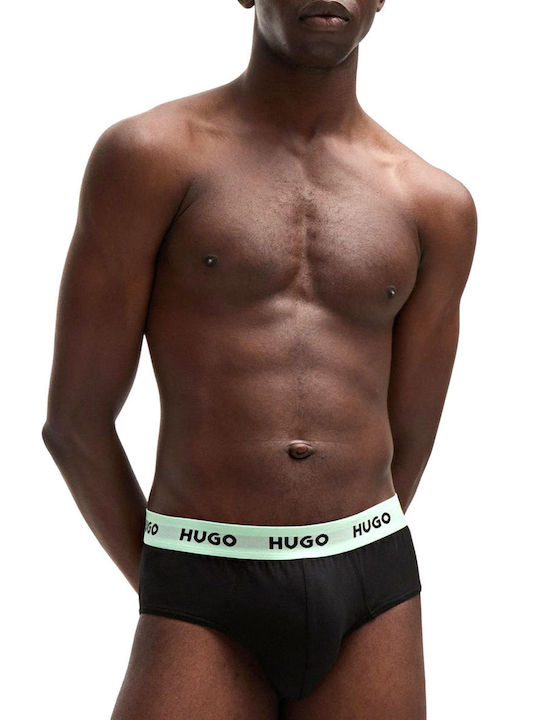 Hugo Boss Ανδρικά Μποξεράκια Μαυρο 3Pack