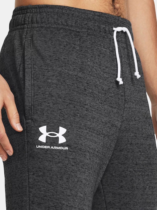 Terry Rival Sweatpants with Elastic Gray