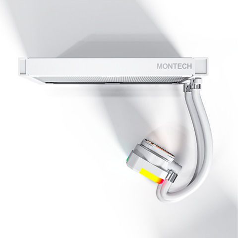 Montech HyperFlow Υδρόψυξη AIO CPU με 2 Ανεμιστήρες 120mm και ARGB Φωτισμό Λευκή