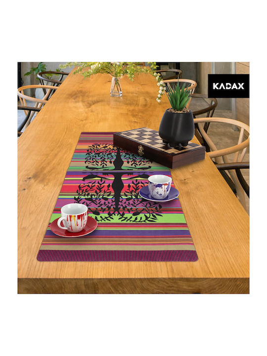 Kadax Ράνερ Πολύχρωμο 95x33εκ.