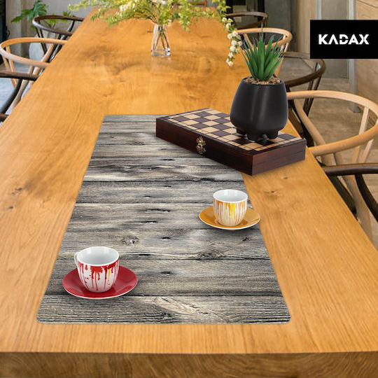 Kadax Läufer Braun 95x33cm