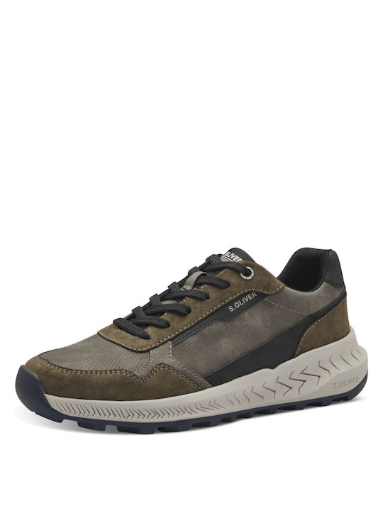 S.Oliver Herren Sneakers Khaki